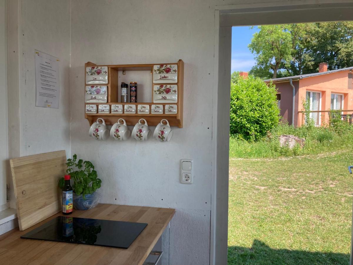 Mongolische Jurte Im Art.Quartier Hotel Velgast Buitenkant foto